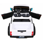 Elektrické autíčko - Ford Super Duty - biele